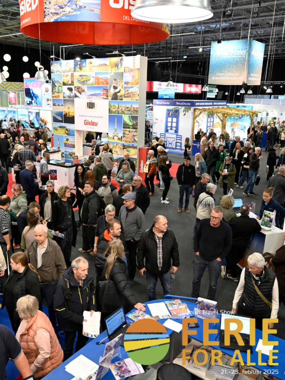 On the way to the Danish Travel Show in Herning