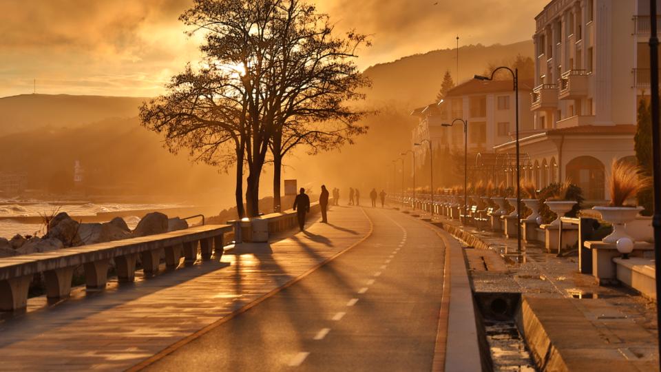 Seværdigheder i Balchik trådte nye turistruter.