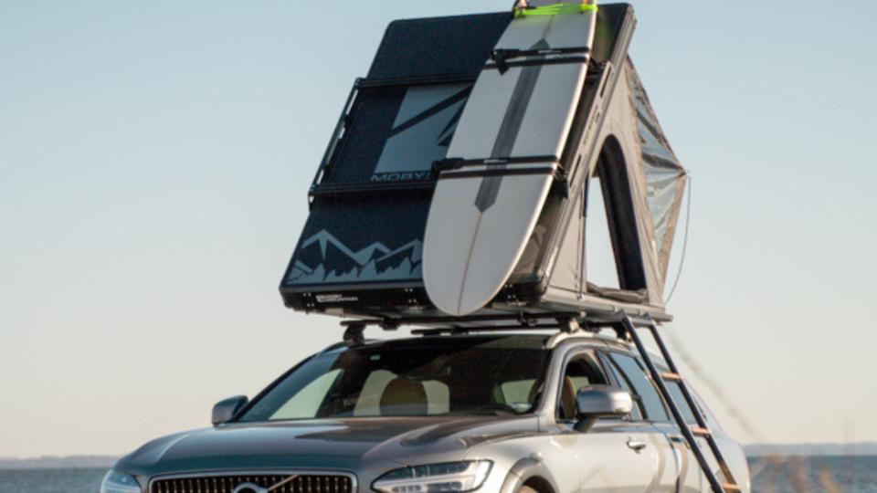 The brand-new Moby Mountain Swell rooftop tent is being introduced at Ferie For Alle 2025.