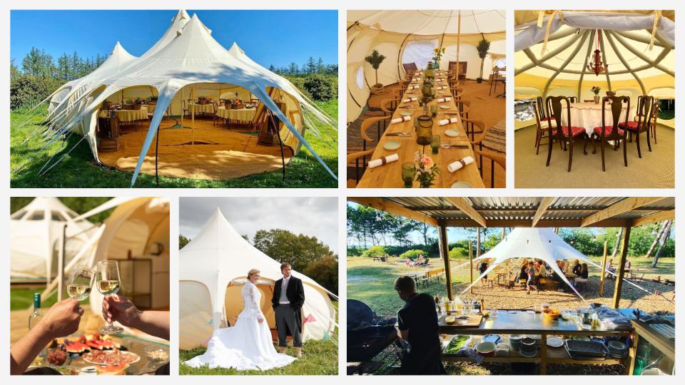 Make a unique impression in the hotel-and restaurant industry with Lotus Belle tents