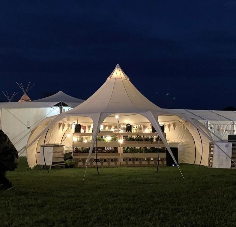Bar tent 28 sqm